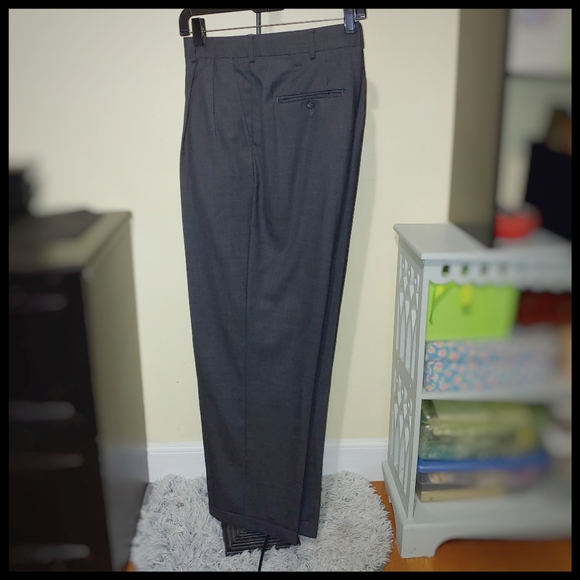 Arrow Other - Arrow Wool/Polyester Blend Dress Pants 36x32